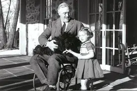 连任四届总统，奠定美国霸主地位，轮椅上的巨人——罗斯福图片