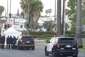 美国好莱坞山发生武装抢劫未遂案 致一死四伤图片
