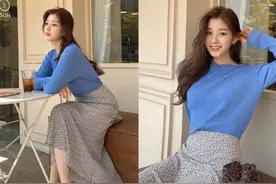 盛夏穿搭没头绪？看看这9套韩系时尚穿搭，清新温柔又减龄图片