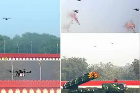 印度大批无人机遮天蔽日，扬言击溃中国防空，专家：以卵击石图片