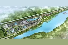 渭水岸边，那一方三国小镇图片