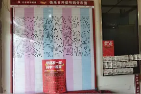 张家口15位彩民合买快乐8中55万元图片
