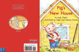 英语有声绘本阅读：《Pig's new house》小猪的新屋图片