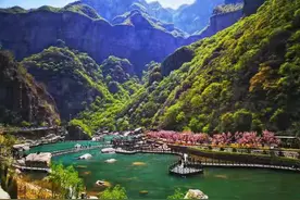 沿着高速看河南-美奇古幽的宝泉景区图片