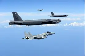 B52轰炸机扑向中东，美国发出战争威胁，伊朗宁可战死绝不投降图片