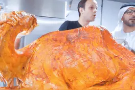 迪拜富人菜谱：鲨鱼翅、骆驼肉、鹦鹉鱼、鱼子酱……图片