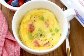 这些美食，微波炉两分钟就做好，外酥里嫩，家人都说好吃图片