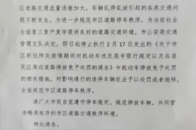 违规停车？罚！平顶山5月5日起开始全面规范市区道路停车秩序图片