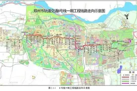 确定！郑州这条地铁9月试运行！还有8条地铁有最新信息…图片