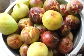 无花果绿皮好，还是紫皮好？买无花果记住这3点，又糯又甜超好吃图片
