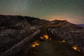 山西，灿烂星空！火爆网络，网友感言被美哭了图片