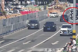珠海滴滴司机国庆车流中超速狂飙！交警还一路为他护航开路！图片