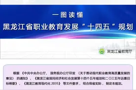 一图读懂丨《黑龙江省职业教育发展“十四五”规划》图片