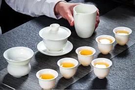 端午送啥好？“中国白”羊脂白瓷茶具，非遗工艺打造，长辈喜开颜图片