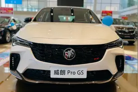 全新别克威朗Pro GS，不止蓝色，白色更酷炫图片