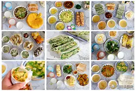 小学生七天早餐分享，天冷在家吃饭最舒服，妈妈每天换着花样安排图片