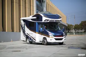 外观辨识度高，内部布局合理！实拍拓锐斯特海王星1号房车图片