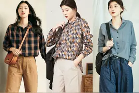 天冷了，教你“小衫”的正确穿法，清新淡雅，国庆出游穿美极了图片