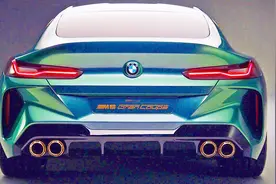 BMW M8 Gran Coupe (2019) 宝马M8概念车视频曝光，科技感十足视频封面