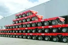 中国造车轮最多的车，拥有1152个轮子，航母桥梁都靠它搬运视频封面