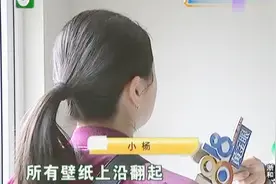 新贴的墙纸边缘翘起，店家说重贴又反悔，天太冷导致？视频封面