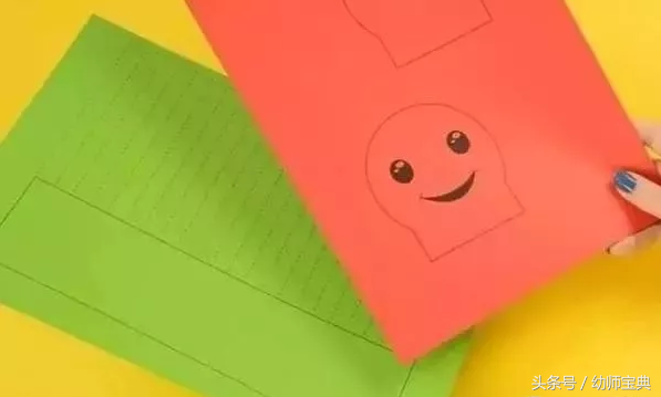 手工作品也能这么简单 ,一张卡纸轻松搞定!