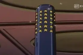 中华小当家之钢棍谢师傅对小当家正式下挑战书，黑棍上金色星星