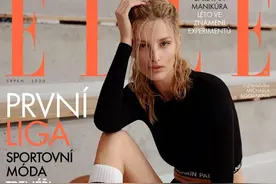 超模 米谢拉·科夏诺娃《Elle》杂志捷克版20201，身材好绝图片