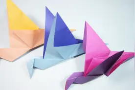 儿童手工折纸小鸟 2分钟学会简单会飞的小鸟的折法视频封面