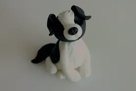 手工达人教你如何用粘土制作小狗，几分钟就学会，先收藏