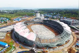 湖南省民族运动会倒计时：193天，龙山体育馆每天都在变！视频封面