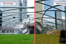 看门狗—游戏场景对比现实场景视频封面