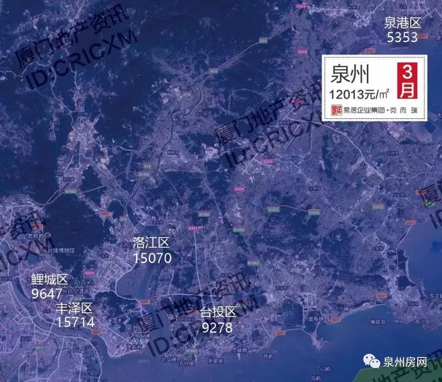備案均價12013元/㎡ 泉州最新房價一覽表速看……