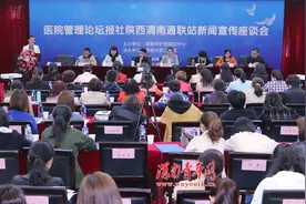 渭南市第二医院举办医院管理论坛报社渭南通联站新闻宣传座谈会视频封面