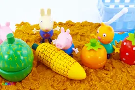 益智动画，玩种水果游戏，教宝宝认识水果的成长过程