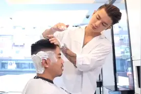 帅气油头发型，脸大和脸圆的男生都适合！
