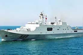 国产“海上巨兽”开始大批服役，看谁敢说中国不能跨海作战视频封面