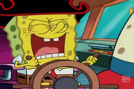 海绵宝宝之海绵宝宝能够笑出豪爽的笑声，泡芙老师好佩服