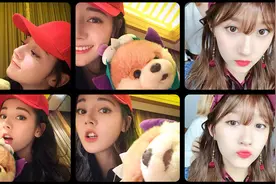 迪丽热巴晒自拍美照 关晓彤又换新发型