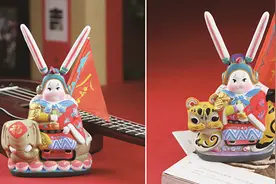 北京旅游商品系列推荐：特色旅游商品——兔儿爷系列泥塑工艺品图片