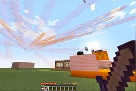 我的世界：知道这个天空玻璃怎么做的吗？还闪闪发光的