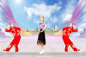广场舞《大妈扭得美》歌词真有意思，好听又好看，附口令分解！视频封面