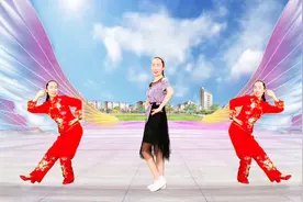 广场舞《大妈扭得美》歌词真有意思，好听又好看，附口令分解！视频封面