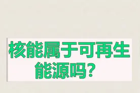 核能属于可再生能源吗？大掌柜老师的物理讲解视频封面