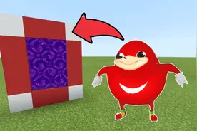 我的世界：如何做一个传送门 进入索尼克的世界 教程视频