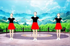 广场舞《老妹你真美》入门16步附分解，送给新手朋友们欣赏学习