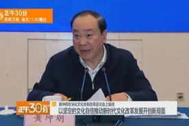 深化文化体制改革座谈会在深圳召开 中宣部部长出席并发表讲话视频封面