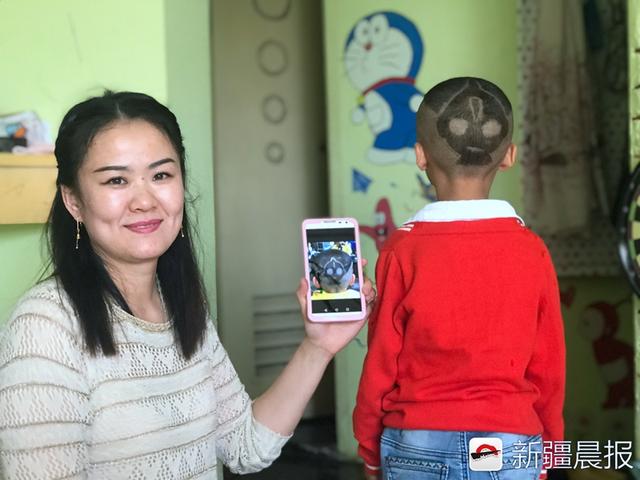 桃心飞机奥特曼 巧手妈妈给儿子剪个性发型月月不重样！