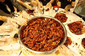 歪，金湖龙虾为森么会好吃到爆炸呀~舌尖上的金湖等你来撩！图片