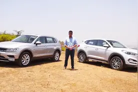 现代途胜和大众途观是不是一个级别的？放一起对比一下就知道了视频封面